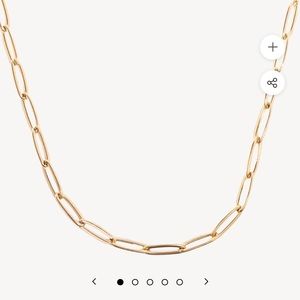 Hey Harper Bermuda Chain Gold Necklace